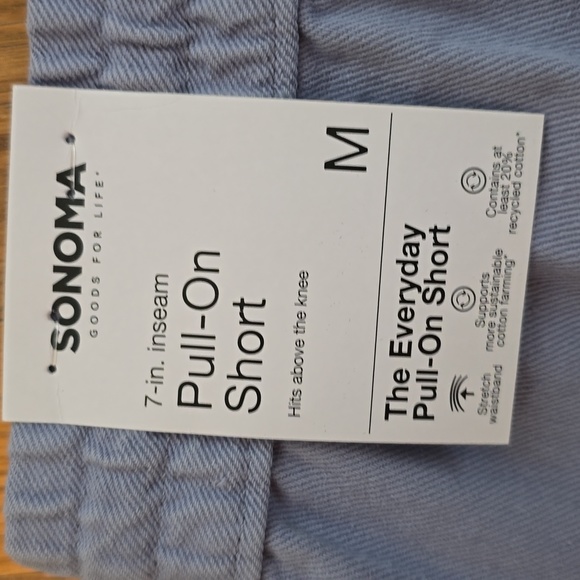 SO BRAND WOMENS BLUE PULL-ON ELASTIC WAISTBAND SHORTS SIZE MEDIUM - Picture 13 of 15